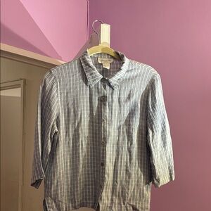 Women’s  Blue snd white Shirt